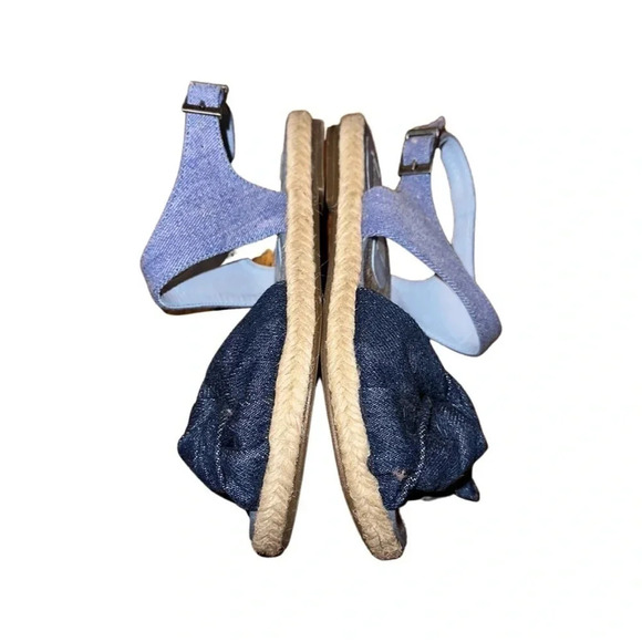Stella McCartney Rori Denim Girls Sandals Size EU 30 US 12.5-13 - Picture 8 of 11